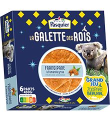 La Galette Frangipane à l'amande grise