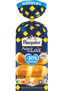Pains au Lait -30% de Sucres*