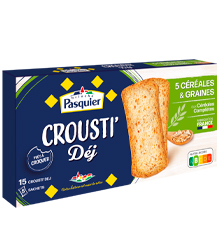 Crousti'Déj 5 Céréales et Graines
