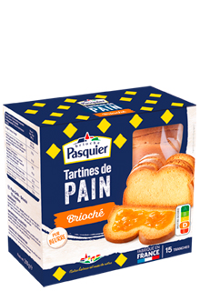 Tartines de Pain Brioché