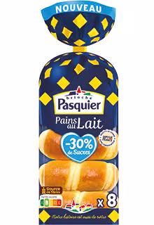 Pains au Lait -30% de Sucres*