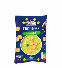 Croûtons soupe ail 