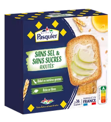 Biscottes Sans Sel et Sans Sucres Ajoutés