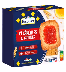 Biscottes Céréales et graines