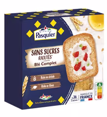 Biscottes Sans Sucres Ajoutés Blé Complet