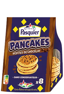 Pancakes Pépites de Chocolat