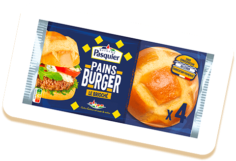 Brioche Pasquier Pains Burger « Le Brioché »