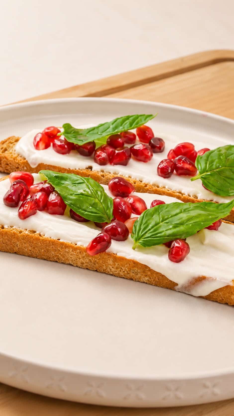 Tartine de Pain Campagne au fromage blanc